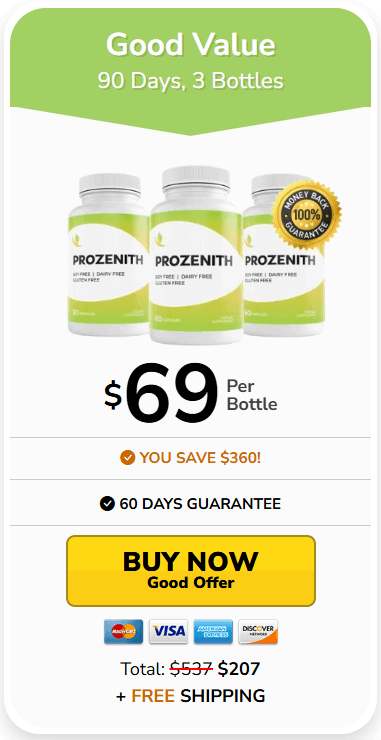 Buy ProZenith 3 Bottle