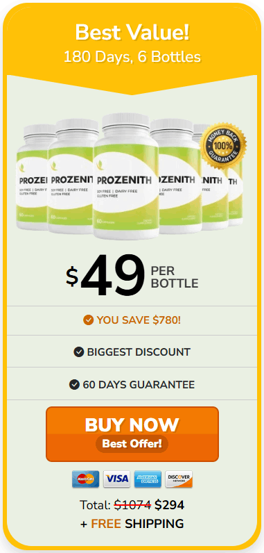 Buy ProZenith 6 Bottle